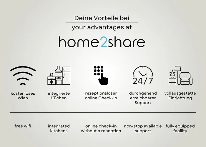 Apartman Schoene In Der Innenstadt Von I Home2share *
